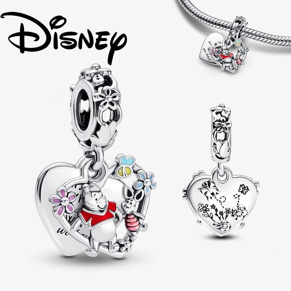 New 925 silver Stitch Donald Duck Charm Bead suitable for original women's bracelet DIY jewelry gift