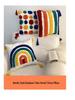 Nordic Woven Throw Pillow - Plush Square Backrest Sofa Cushion for Home Decor