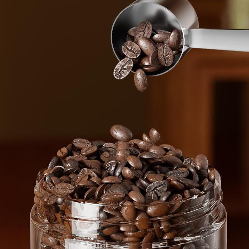 Coffee Beans Vacuum Sealed Tank Transparent Glass Food Storage Jars Household Moisture-Proof Air Extraction Airtight Container