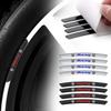 4pcs Aluminum Car Wheels Rims Stickers Auto Accessorie For VW Golf Passat Jetta Touran CADDY GTI Touareg Polo Tiguan  ZG9