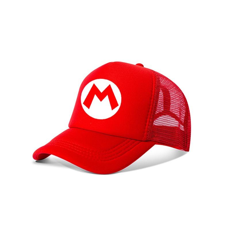 Super Mario Brothers Cartoon Sun Protection Breathable Hat For Children, Perfect For All Seasons
