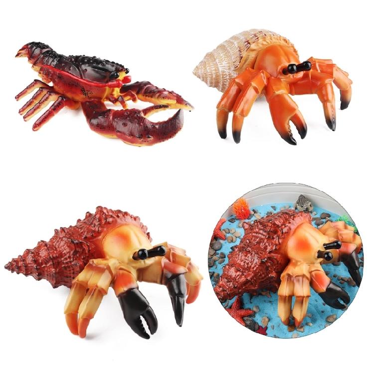 Wildlife Enthusiasts Gift Artificial Lobster Intricate Sea Creature Sculpture