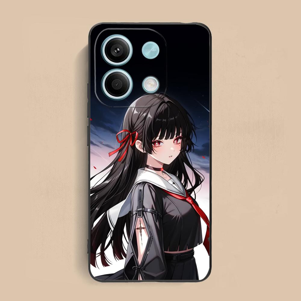 Wuthering Waves Chisa Phone Case for Xiaomi Redmi 15 14 13 12 A5 3 2 1 C Plus 4G 5G Soft TPU Shockproof Cover