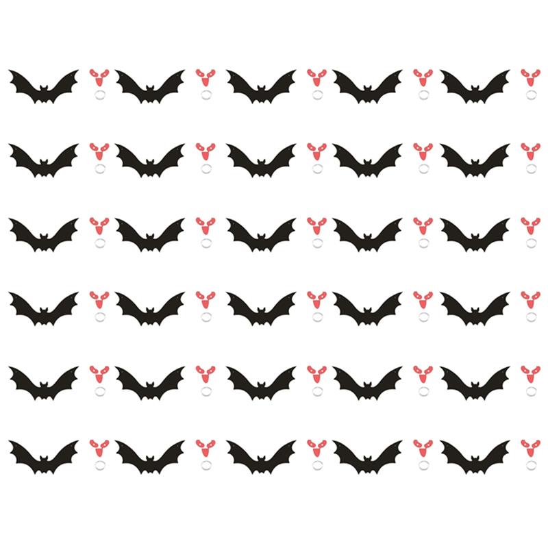 AD23-Hanging Bat Halloween Outdoor Decorations - Perfect For Hanging Outdoor Decorations On Trees, Porches, Yards