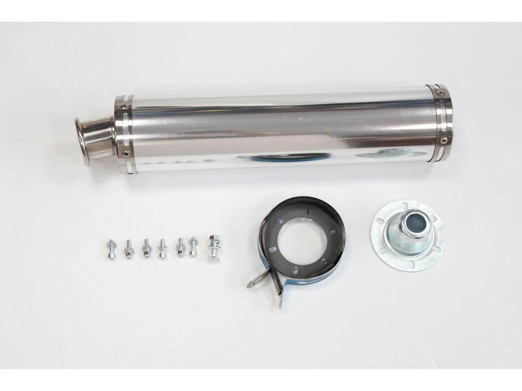 Aluminum Alloy Multi-Color Exhaust for Motorcycle Street Blaster ZJ125/CG125