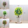 Simulated Murraya Exotica Flower With Plastic Pot For Gift Display And Interior Accents