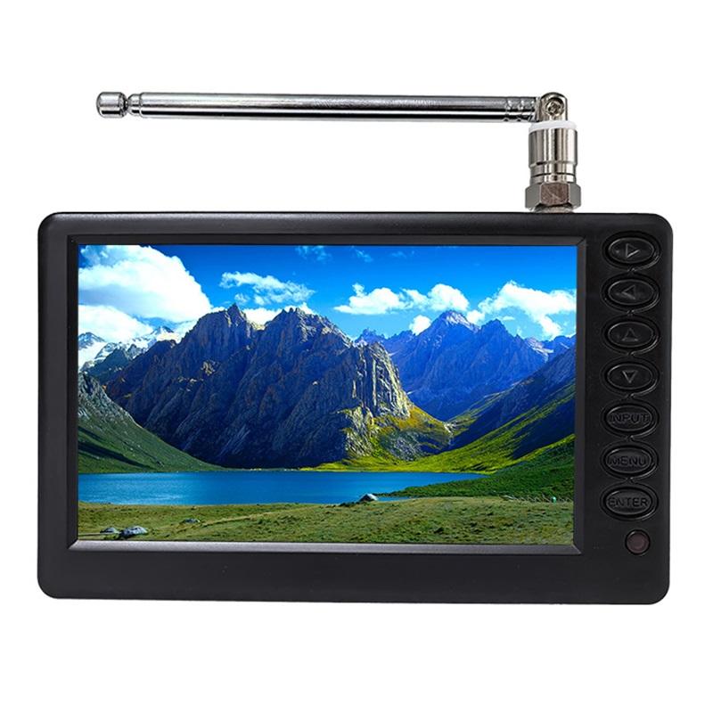 5-Inch portable digital TV, ultra-thin car home LCD TV used in foreign countries