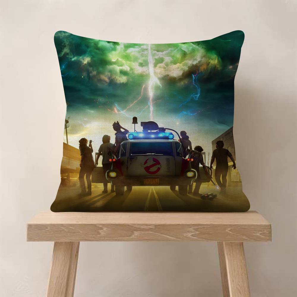 Retro CClassic GGhostbusters Personalized Picture Text Home Decorative Pillows Household Gifts xcm