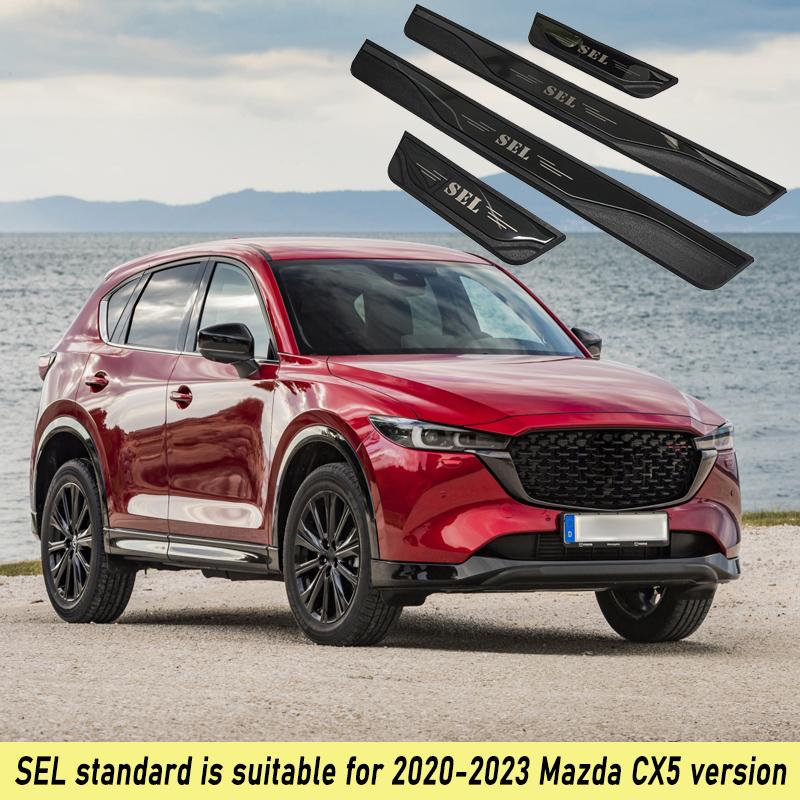 

Оригинальный порог для Mazda CX 5 CX-5 CX5 2023 2022, автомобильные аксессуары, накладка на порог, защитная накладка на педаль
