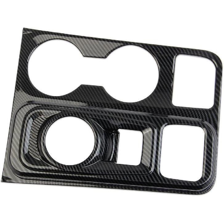 Carbon Fiber Central Control Gear Shift Panel Cover Trim Accessories for Ford Maverick 2022-2026