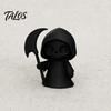 Durable 3D Print Ornament Printed Ghost Figurine, Cute Desktop Ornament, Mini Long-lasting Decorative Item Halloween Reaper Statue for Office