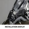 Für BMW R1250GS Adventure R1200GS LC R1250 GS R 1250 GS/Adv Vorderradantrieb Schutzabdeckung Schutz Schutzhaube Cockpitverkleidung