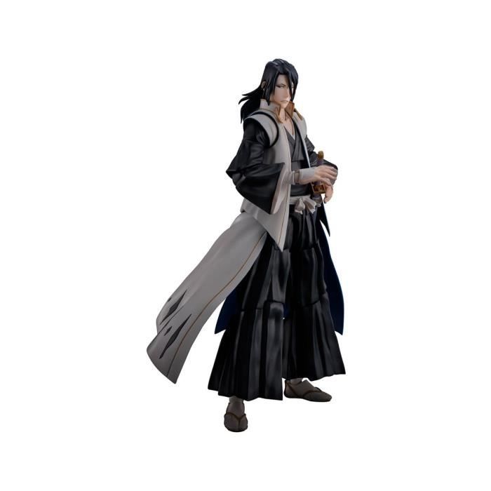 Figurine - Bandai Tamashii Nations - S.H. Figuarts Byakuya Kuchiki - 16 Cm - Bleach - Adulte Mixte