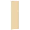 Blackout Roller Blind Beige 60 x 130 cm Fabric Width 55.7 cm Polyester