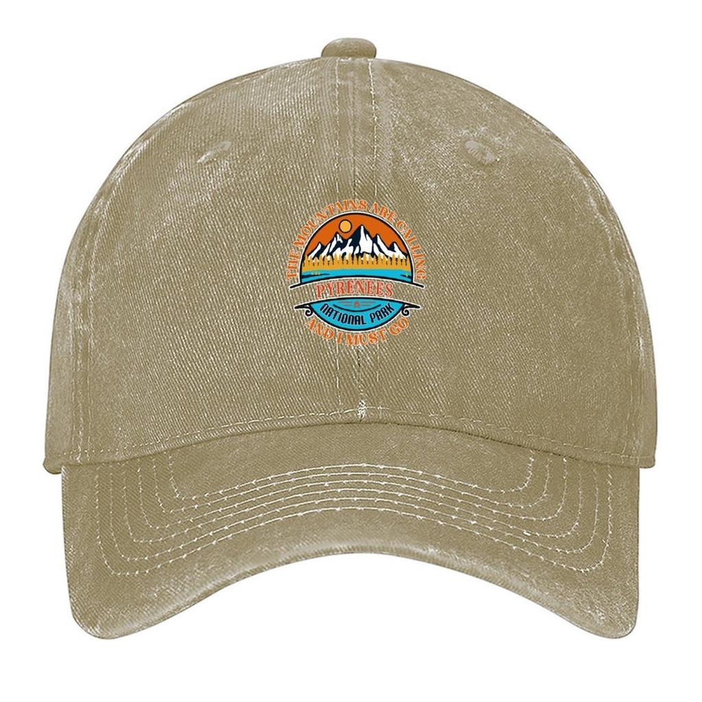 2026 Pyrenees National Park Baseball Cap Male Hat Visor Trucker Hat Western Hat Hats For Women Men's