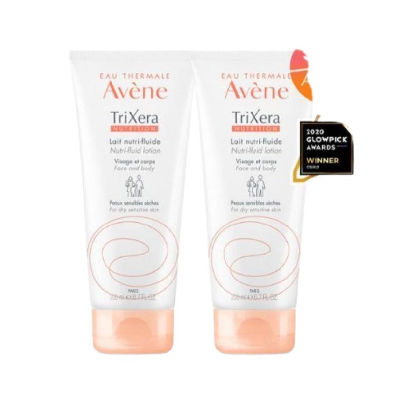 Avène Trixera Nutri-Fluid Lotion 200ml Double Set