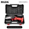 HiLDA Cordless Mini Electric Chainsaw, Rechargeable One-Handed Woodworking and Garden Saw