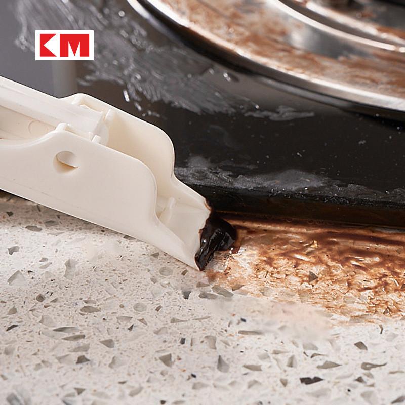 Kitchen Stove Cleaning Brush With Plastic Shaft For Effective Stove Maintenance
