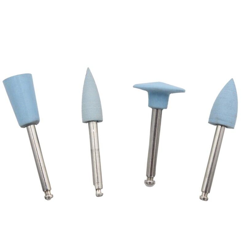Dental Composite Silicone Polisher Ceramic Porcelain Teeth Polishing Tool For Low-Speed Handpiece Contra Angle/Right Angle