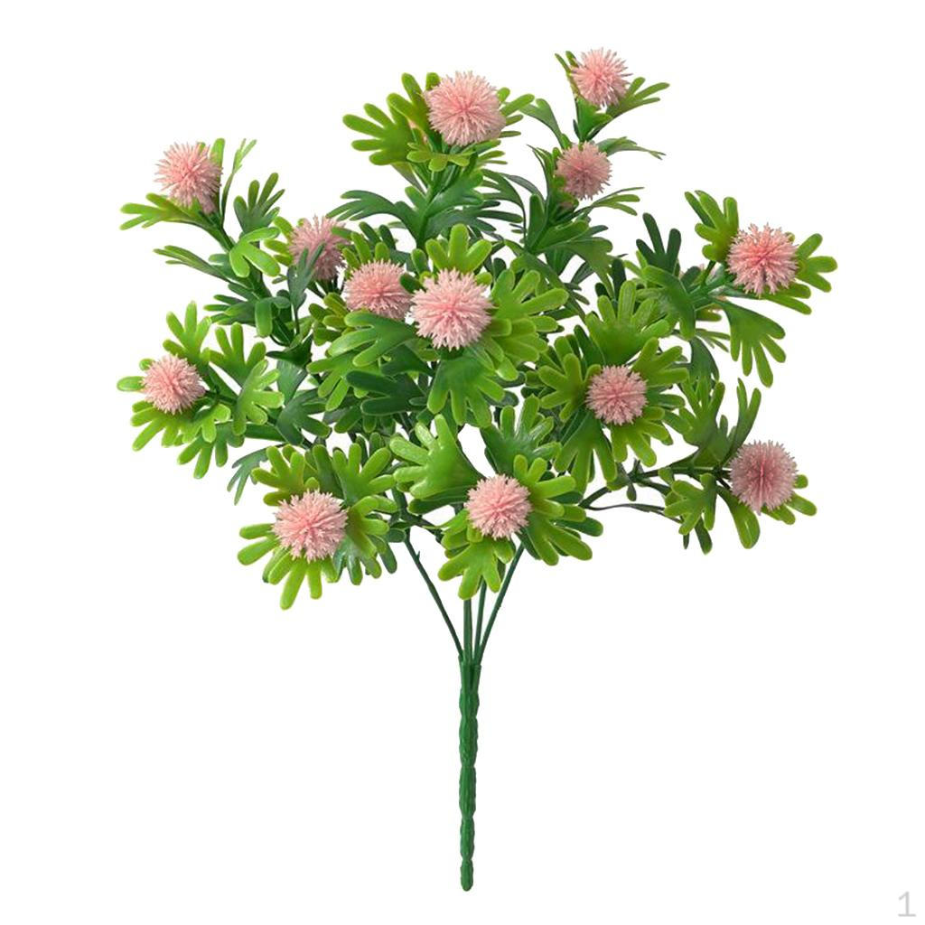 

Artificial Flower Desk Bouquet For Celebration Party Pink