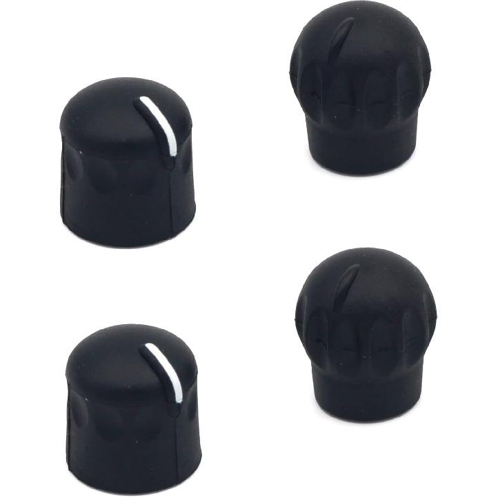 Radio Knobs Replacement Volume Control and Channel Knob for Motorola XTS3000 XTS5000 radios Without Insert Retainer 2Pair