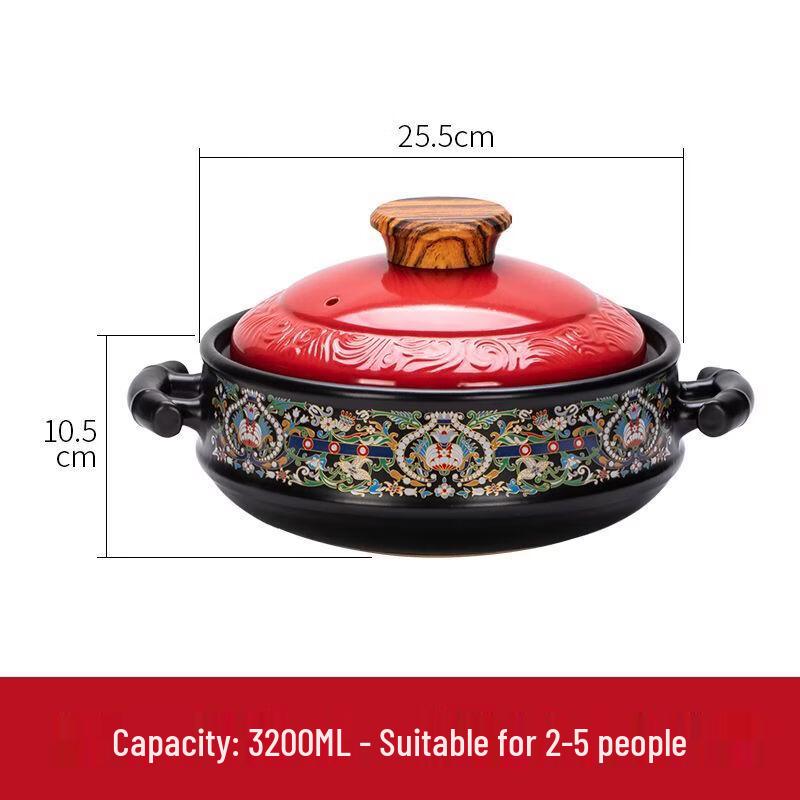 WUHE Ceramic Soup Pot