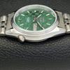 REFURBISHED JAPAN MADE SEIKO 5 AUTOMATIC MENS WATCH GREEN DIAL CUSTOM A440136-2 QV90-a440136