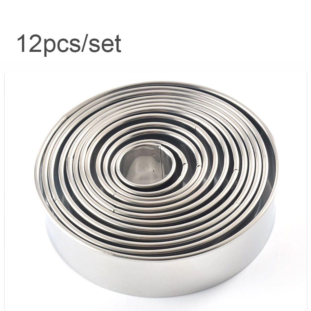 

Шоколадные трафареты Кухонные Металлические из нержавеющей стали Форма для торта Инструменты для выпечки Форма для мастики Форма для печенья серебряный