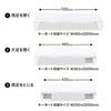 Sanwa Supply MR-LC804W Desk Rack, 3-Level Adjustable Width, White
