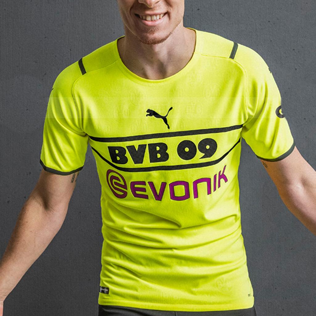 PUMA T7 GO For Soccer Jerseys Men's Yellow Moderate Straight Fit 759068-03