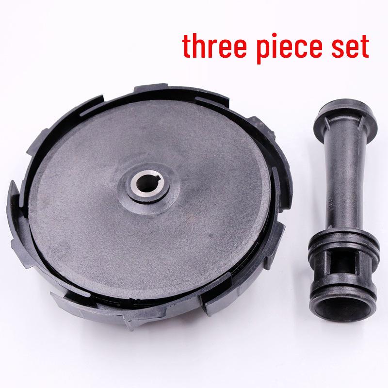 183 mm Förtjockad Plast Vattenpump Impeller & Styrstång Set