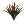 Realistic 42cm Artificial Orchid Leaves Simulation Plastic Faux Plants DIY Green Artificial Gladiolus Garden Decor