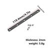 Black RC Chassis Reinforcement RC Upgrade Parts for Tamiya TT02/TT-02 1/10 RC Car For RC Cars