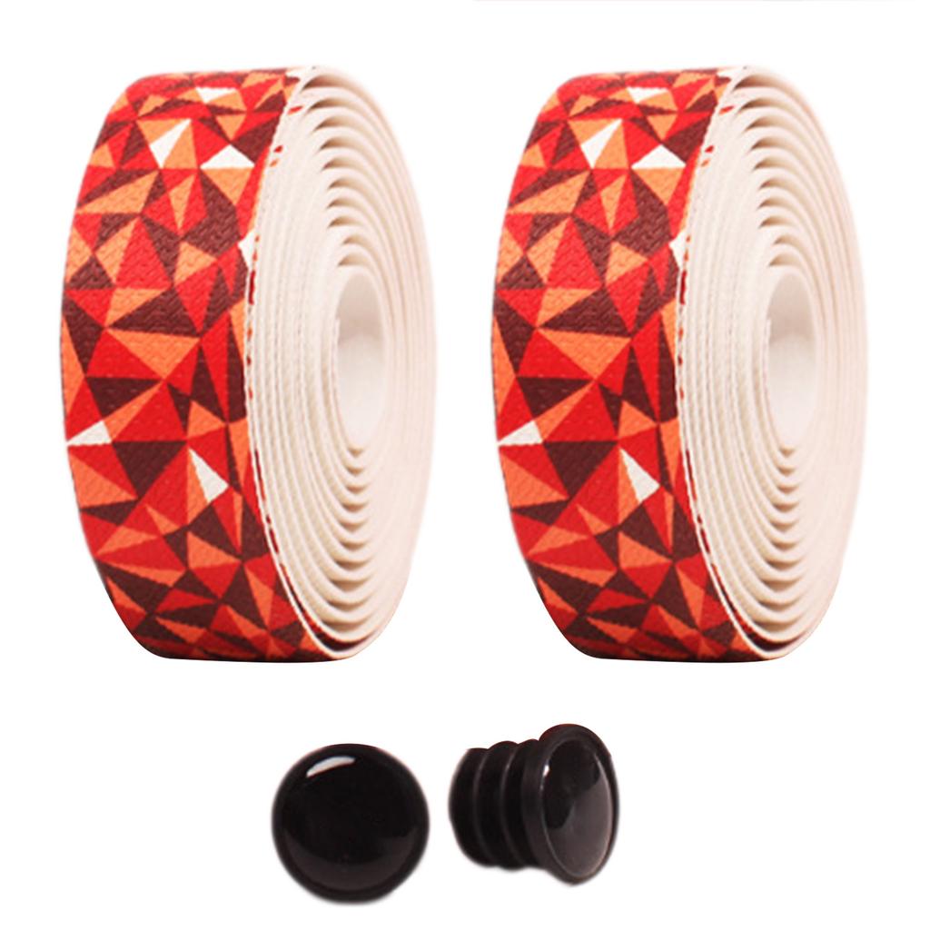 2Pcs Road Bikes Handlebars Tape NonSlip Shock Absorbings Handlebars Tape Cyclings Handle Wrap Cyclings Handlebars Tape
