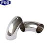 FGO 304 Stainless Steel Sanitary 90-Degree Stamped Welding Elbow
