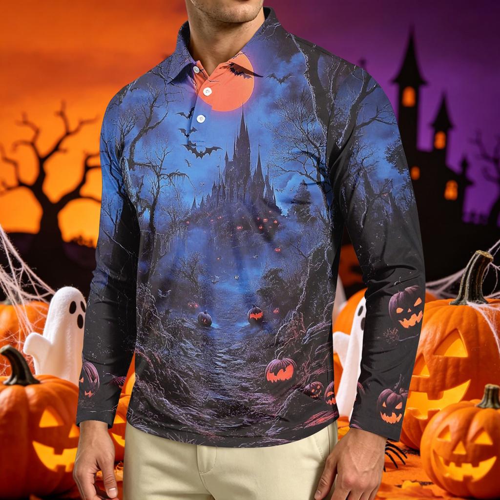 Men's Long Sleeve Casual T Shirt Crew Neck Printed Top Lightweight Comfortable Fit Stylish Design Suitable for Everyday Wear