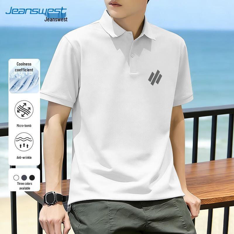 

Jeanswest Men s Summer Cool Touch Polo Shirt M