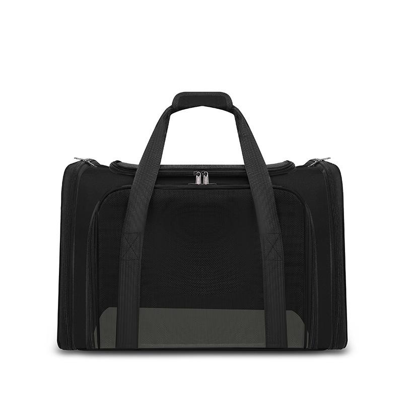 Portable crossbody bag for going out, cat cage, large-capacity breathable pet bag, car carrier, air dog bag, breathable