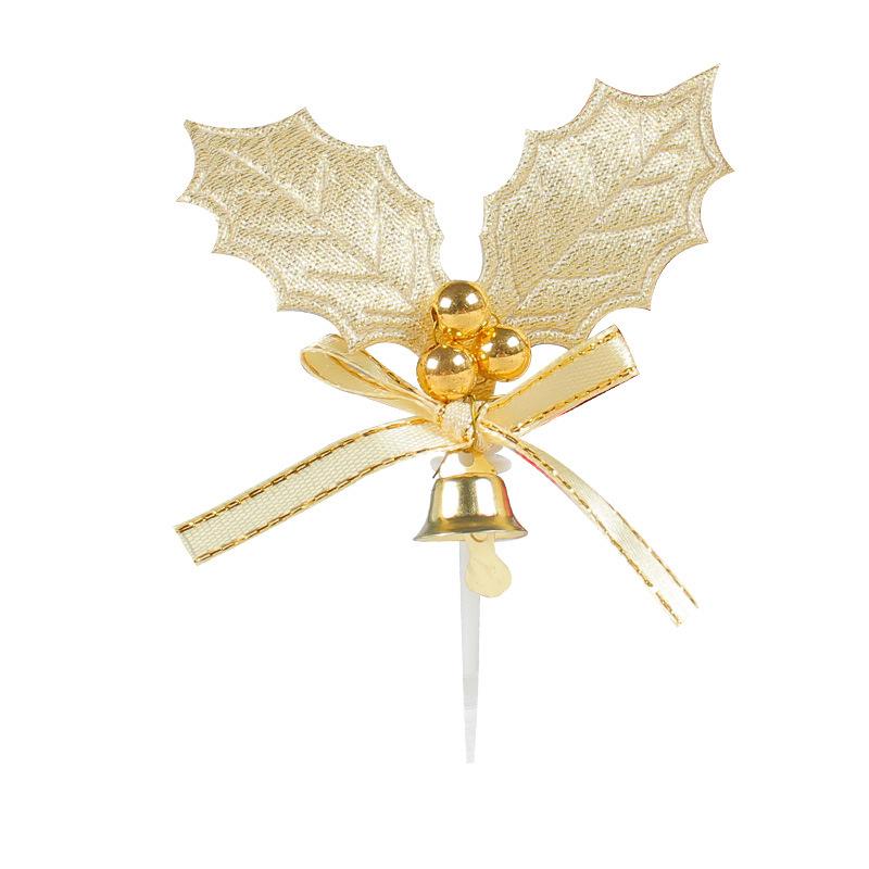 Mini Cake Plugin Christmas Baking Plug Christmas Tree Leaf Wreath Flag Holiday Ornament
