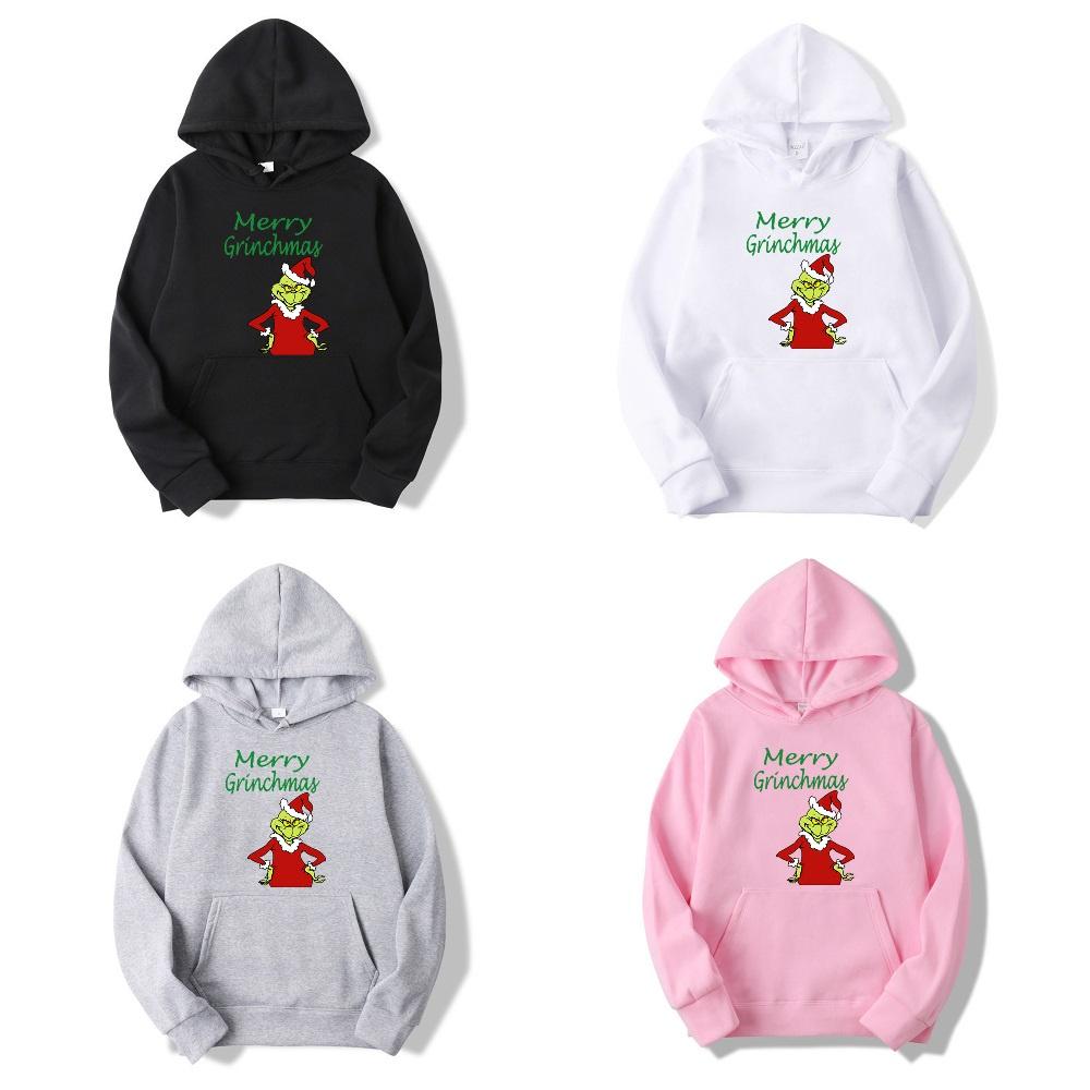 The Hoodie Christmas Merrymas Hooded Sweatershirt Pullover Jumper