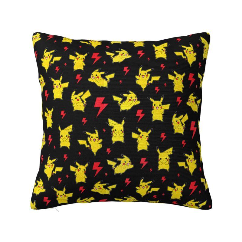Custom Pokemons Pikachus Throw Pillow Covers Living Room Decoration 3D Print Sofa Cushion Cover Polyester Pillowcase Dakimakura