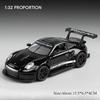 1:32 911 GT3 RS Macan Alloy Sports Car Diecast Model Toys Ornament Doors Opened Sound Light Pull Back Vehices Kids Festival Gift