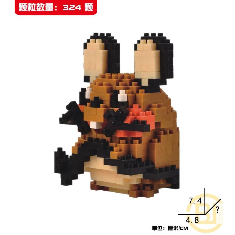 עשה זאת בעצמך אבני פוקימון קטן קריקטורה מיני אבן בניין פיקאצ'ו Charizard Eevee Mewtwo אנימה להרכיב דגם פעולה בובות צעצועים