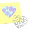 Love Puzzle Metal Cutting Dies Cut Die Mold Creative Puzzle Love Decoration Scrapbook Paper Craft Knife Mould Blade Punch Stencils