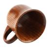 Portable Natural Wood Cup with Handle Wooden Teacup Coffee Beer Juice Drinking Mug (#2)