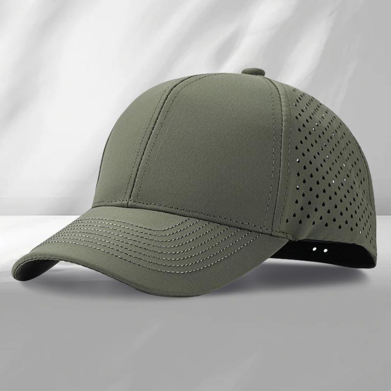 Summer sunscreen sunshade anti-splashing baseball cap embroidery printing laser punching mesh sun hat