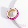 2020 Creative Square Rainbow Rhinestone Ring Women Knuckle Finger Rings Jewelry Gift MIT