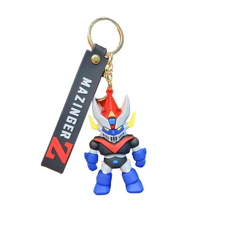 Cartoon Cool Universal Man Robot Pendant Keychain School Bag Doll Cute Jewelry Small Gift Backpack