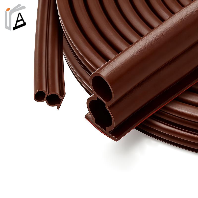 Anti Theft Door Sealing Strip, Self-adhesive Sound Insulation and Anti-collision Rubber Door Seam, Door Bottom, Warm Window
