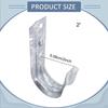 10 Cable Clips, J-hooks, Management, Household Items, Hangers, Garage Hooks for Home,